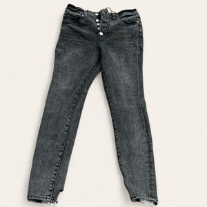 Express Grey Denim Jeans